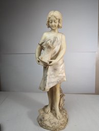 A. Gennai Italian Marble Statue