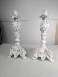 Antique Candlesticks As-Is