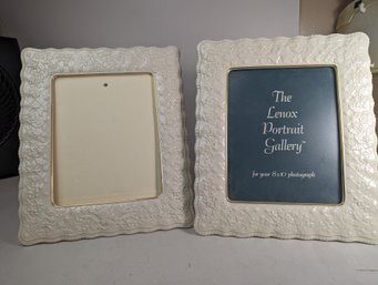 Pair Of Lenox Photo Frame