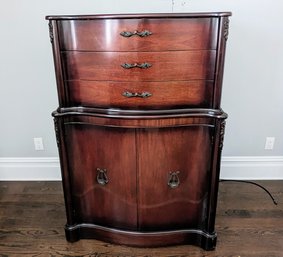 Vintage High Boy Dresser & Matching End Tables