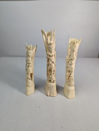 Bone Figural Carvings