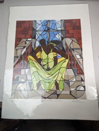 Hand Signed And Numbered Lithograph