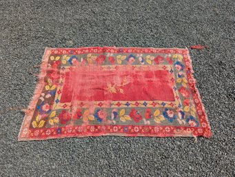 Small Red Rug 25'' X 33''