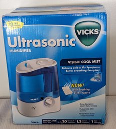 Vicks Ultrasonic Humidifier Cool Mist