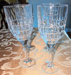 Ralph Lauren Crystal Wine Goblets