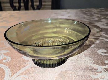 E.O. Brody Co. Vintage Olive Green Bowl