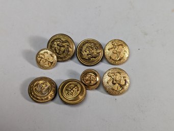 Navy Button Lot