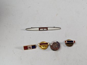 Military Enamel Pin Lot