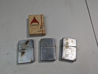 Early Zippo Lot