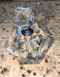 Vintage Oleg Cassini Crystal Perfume Bottle