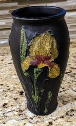 Vintage Tiffin Relief Textured Vase