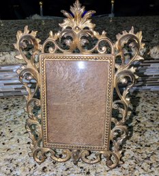 Antique Brass Picture Frame