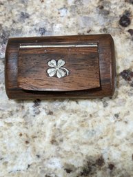 Antique Georgian Wood Snuff Box