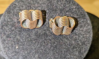 1940's Love Knot Earrings