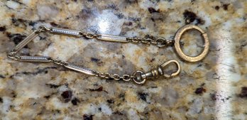 Gold Tone Watch Fob