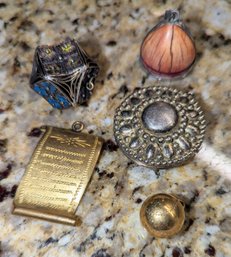 Lot Of 5 Vintage Pendants