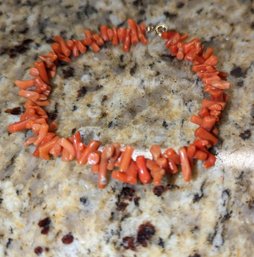 Antique Stick Coral Bracelet