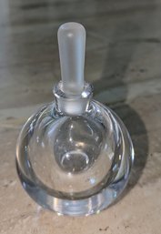 Orrefors Signed Perfume Bottle