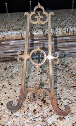 Vintage Brass Display Stand/Easel