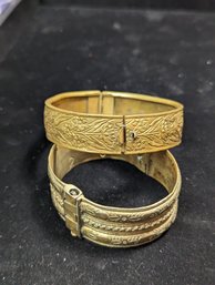 Brass Hinged Cuffs