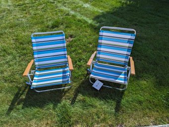 Brand New Low Level Beach Chairs