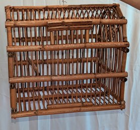 Bamboo & Rattan Bird Cage