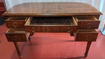 Heritage 5 Draw Kidney Shaped Desk