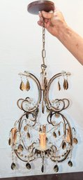 Vintage Italian Crystal Chandelier