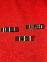 Lot Of 3 WWII Military Bars