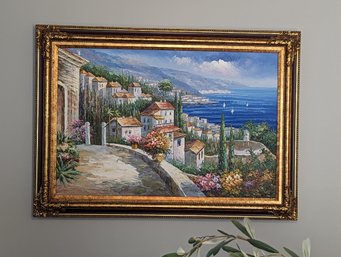 Original Signed Rossini Oil Painting