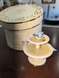 Vintage Lenox Secret Garden Bird Bath