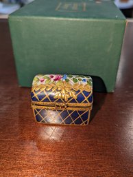 Vintage Limoges Chest Trinket Box