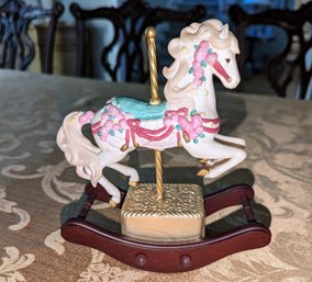 The San Francisco Music Box Company Carousel Horse