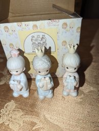 Precious Moments 'Mini Nativity Wee Three Kings 3 Wise Men'