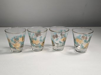 Vintage Glasses Set Of 4