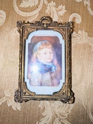 Antique Gold  Ornate Wood Frame