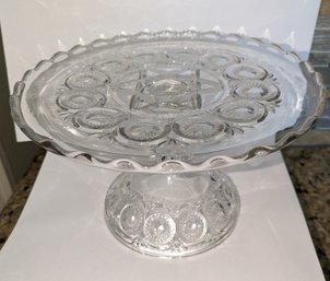 Judaica Pedestal Dish