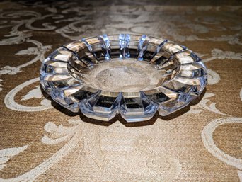 Facet Cut Crystal Trinket Dish