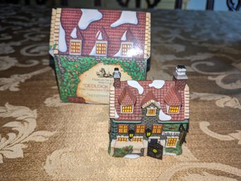 Vintage 1994 Department 56 Dedlock Arms Ornament Collectors Edition.