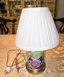 Vintage Ceramic Table Lamp With Shade