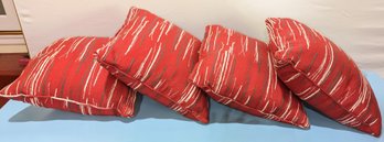 4 Throw Pillows