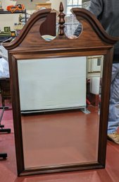 Solid Cherry Chippendale Style Mirror