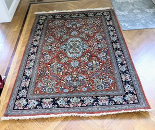 Persian Hand Knotted Rug Made In Iran