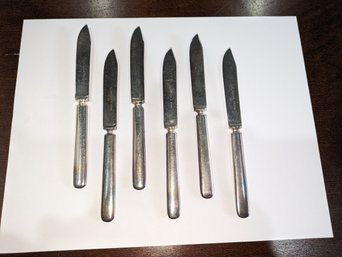 Set Of 6 Rogers No. 12 Butter/Fruit Knives