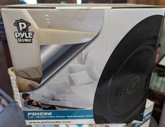 Pyle Home 2 Way Ceiling Wall Speakers (1 Of 2) - (Pair 2 Speakers In One Box)