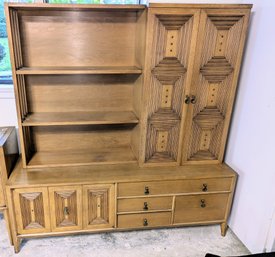 MCM Dresser/Hutch Combination By John Stuart Inc. NYC (1960's)