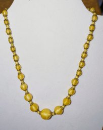 Vintage Glass Beaded Necklace