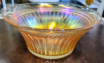 Antique Imperial Carnival Glass Bowl