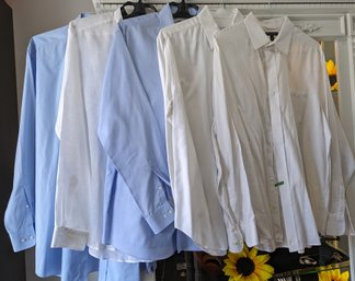 Lot Of 5 Men's Dress Shirts