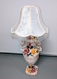 Capodimonte Imperial Italian Design Lamp (Not Marked On Bottom) - (2 Of 2 )